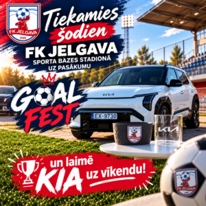 Apmeklē GOAL FEST un laimē KIA uz nedēļas nogali